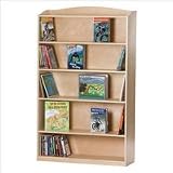 Guidecraft Birch Plywood Single-Sided Bookcase - 60" H
