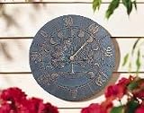 Times & Seasons Thermometer Verdigris Color by Whitehall Products