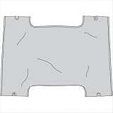 Drive Medical Patient Lift Sling with Commode Cutout Option, 26 x 40