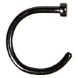 18 Gauge 5/16" Black Anodized Titanium Nose Hoop