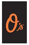 Roller & Solar Shades MLB Baltimore Orioles Cap Logo O - Black B