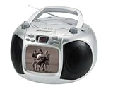 FC9800 5' B&W TV, with AM/FM tuner, CD Player -