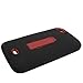 Aimo Wireless Progressive Guerilla Armor Case with Built-in Kickstand for BLU Life View L110a - Retail Packaging - Red/Black