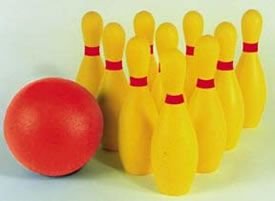 Childrens Toyshop  Sporting Goods : Foam Bowling Pin Set