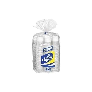Dixie Cold Cups, 5oz., Floral Design (Color and design may vary) Sold As 450 Count