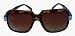 Run DMC Rapper Retro Gazelle Large Sunglasses Animal Print Brown