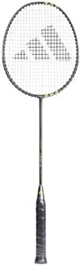 Adidas Men's F100 Intermediate Badminton Racket Carbon Frame Level Power Racquet