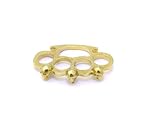 Gold Finished Skull Beltbuckle / Paperweight