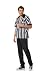 Referee Mens Adult Halloween Costume Sport Baseball Football Basketball Outfit Leg Avenue X-Large, Black/White