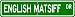 English Mastiff STREET SIGN ~ High Quality Aluminum ~ Dog Lover