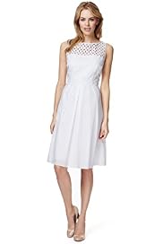 Pure Cotton Broderie Fit & Flare Prom Dress