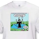 Londons Times Famous People Places Books Cartoons - Wicked Witch and Golf - T-Shirts