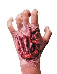 Zombie Exposed Hand FX Costume Kit