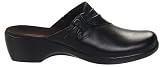 Women's Clarks MAY EARTH Stylish Slip On Casual Clogs , 5, Black
