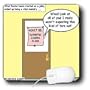 Rich Diesslins Funny Religious Light Cartoons - Pathetic Losers Class - Mouse Pads