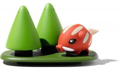 Alessi OrienTales Forest Gump Condiment Set