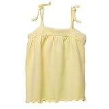 Little Girls Spring Clothes YELLOW Rhinestone Top ALLURA 7-16