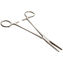Aven 12019 Stainless Steel Hemostat Straight, 8" Length
