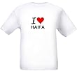 I LOVE HAIFA - City-series - White T-shirt