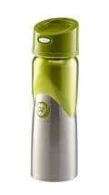 Stainless Steel Water Bottle - 24 oz Hula Green with Green Pop Lid