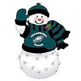 Philadelphia Eagles Fiber Optic Snowman