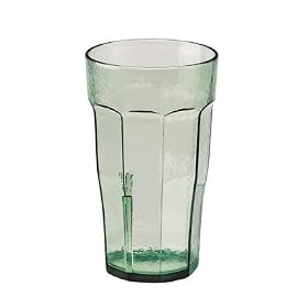 Laguna 6 Pack 12 Ounce Capacity Drinkware Tumblers - Break, Scratch, Stain Resistant - Commercial Dishwasher Safe - Clear Color