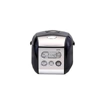 Sanyo ECJ-S35K 3-1/2-Cup Micro-Computerized Rice Cooker/Warmer with Bread-Baking Function, Black