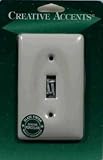 Jackson-Deerfield Mfg. 981CW White Porcelain Wall Plate