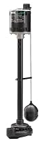 Wayne SPV500 1/3 HP 3,100 GPH Pedestal Sump Pump, Cast Iron