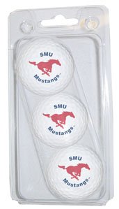 Southern Methodist Mustangs Of) Ncaa 15 Golf Ball Pack