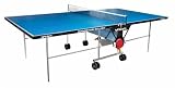 Butterfly Outdoor Home Rollaway Table Tennis Table Blue Top