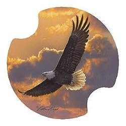 Eagle in Flight Carsters - Coasters for Your Car