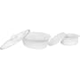 CorningWare French White 4-Piece Bake and Serve Set