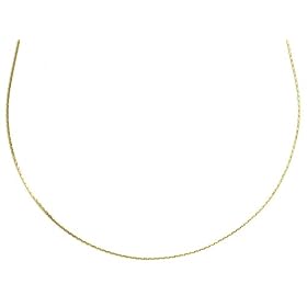 14k Yellow Gold Boston C-Link Chain Necklace, 20″
