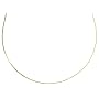 14k Yellow Gold Boston C-Link Chain Necklace, 18"