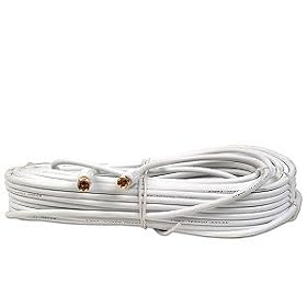 Belkin 100-Foot Coaxial Cable (White) by Belkin