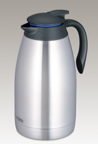 THERMOS ステンレスポット メタリックブラック  THJ-2000 MBK