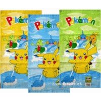 3 Pcs Pokemon Hand Towel by