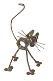 Baby Nuts Metal Cat Sculpture