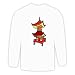 Long Sleeve T-shirt with Japan, religion, temple, Shintoism, ritual