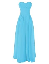 Pleated Ruched Chiffon Evening Dress/Prom Dress 