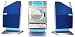 Electronics : Sharper Image Slim 1-CD Stereo with AM/FM Digital Tuner (Blue Model)