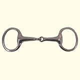 Hollow Mouth Flat Ring Eggbutt Bit L/W 20mm SS