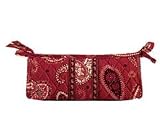 Vera Bradley Small Bow Cosmetic case ~ Mesa Red