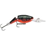 Rapala Jointed Shad Rap 07 Fishing lure, 2.75-Inch, Red Crawdad