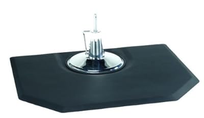 BestSalonÂ® 4' x 5' 7/8" Thick Barber Salon Anti Fatigue Floor Mat