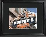 New York Islanders Personalized NHL Pub Print with Wood Frame