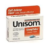 Unisom Night Time Sleep Aid Tablets - 8 ea