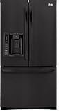 LG 27.6 CF FRENCH DOOR REF BLACK