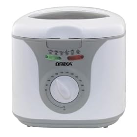 GrandGadgets Omega Series Deep Fryer 2 Litre with Temperature Control and Detachable Handle